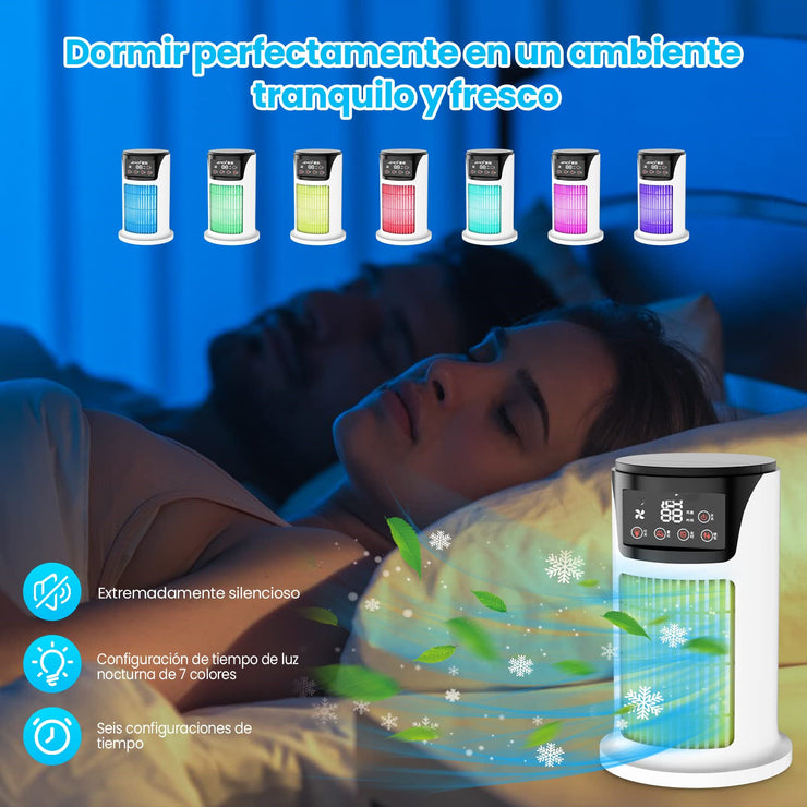 Portable Air Conditioning USB Mini Mobile Refrigerator Purifier Humidifier