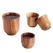 Wooden Cup Coffee Tea Mug Beer Water Bottle