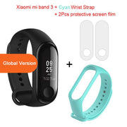 Global Version Xiaomi mi band 3 Fitness Tracker Smart Bracelet 0.78 OLED Touch Screen 50M Waterproof miband 3 Xiomi band 3