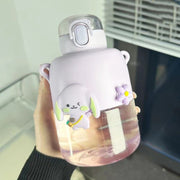 Girls' High Beauty Cute Sports Water Bottle Portable