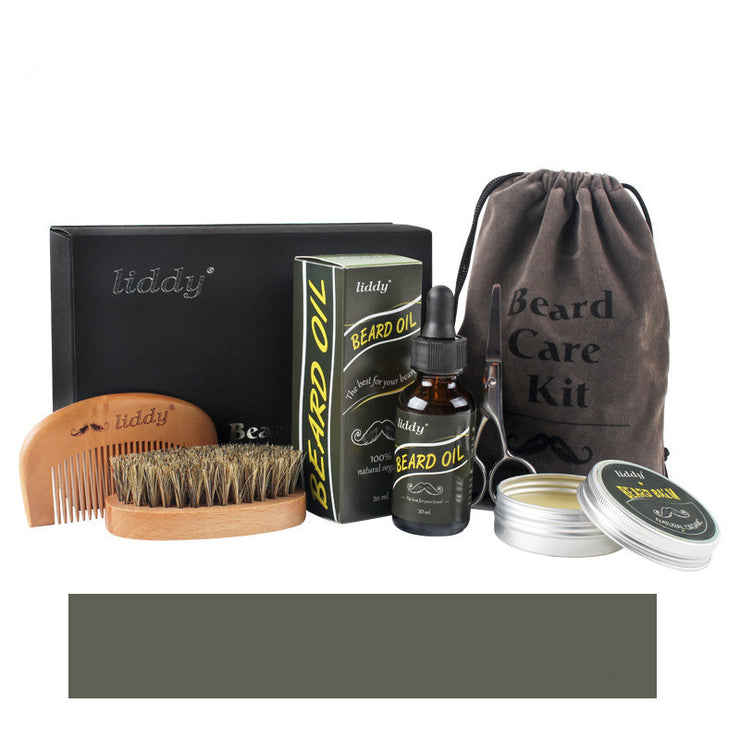 Men's beard care kit essential oils