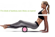 Yoga Column Foam Shaft Solid Muscle Relaxation Roller Fascia Pilates Balance Roller