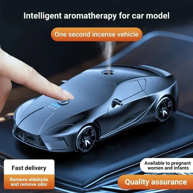 Smart Car Aromatherapy Machine Sports Car Style Interior Air Purifier