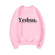 Vintage Yeshua Christian Sweatshirt Christian Apparel Faith