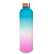 Plastic Water Bottle Frosted Gradient Sports Handle