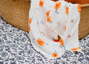 ORGANIC SWADDLE - MARIGOLD