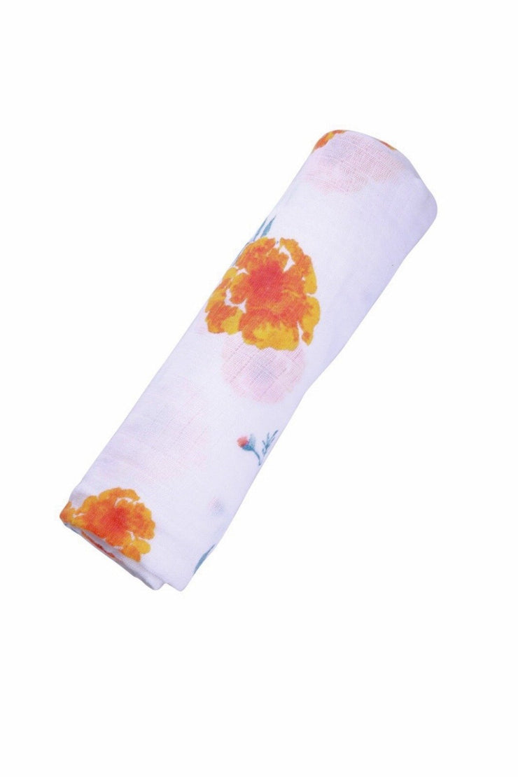 ORGANIC SWADDLE - MARIGOLD